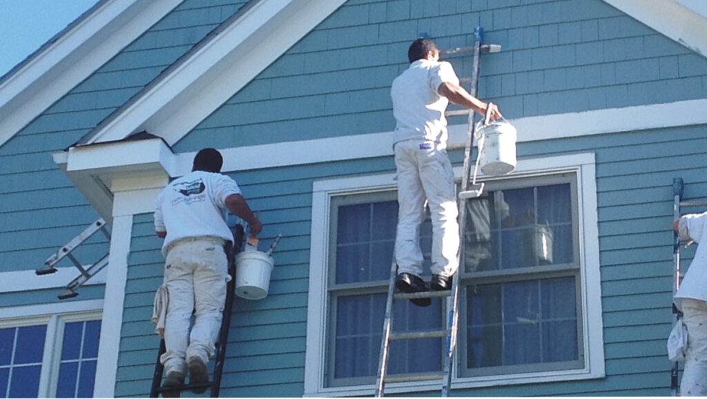 Exterior villa painting in Dubai